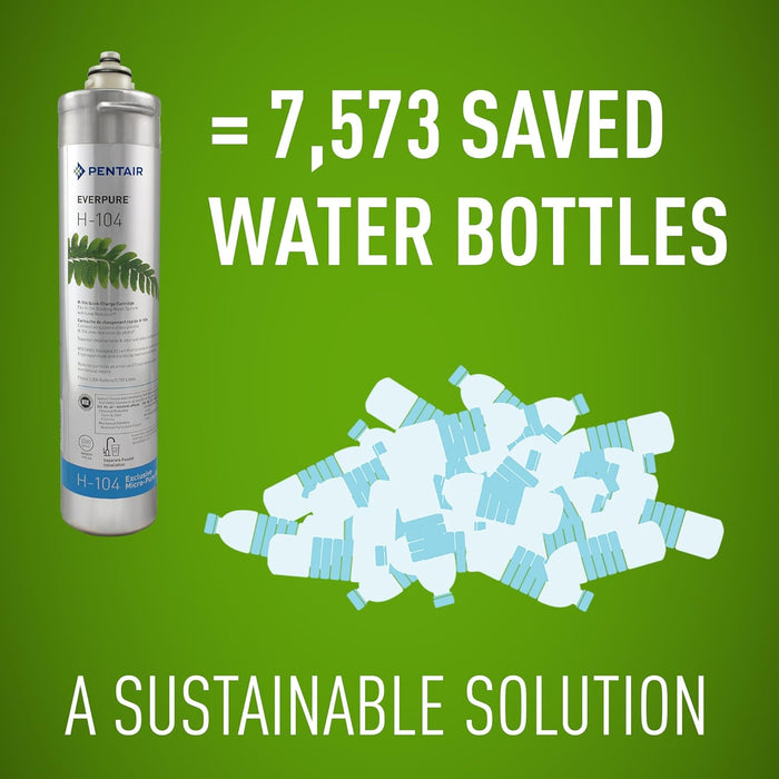 (現貨|全港免運) Pentair - Everpure H-104 濾水器替換濾芯 Quick-Change Filter Cartridge (無盒,膠膜密封包裝)