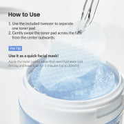 (現貨|全港免運) Biodance-舒緩鎮靜凝膠爽膚棉片 60pads Cera-nol Gel Toner Pad