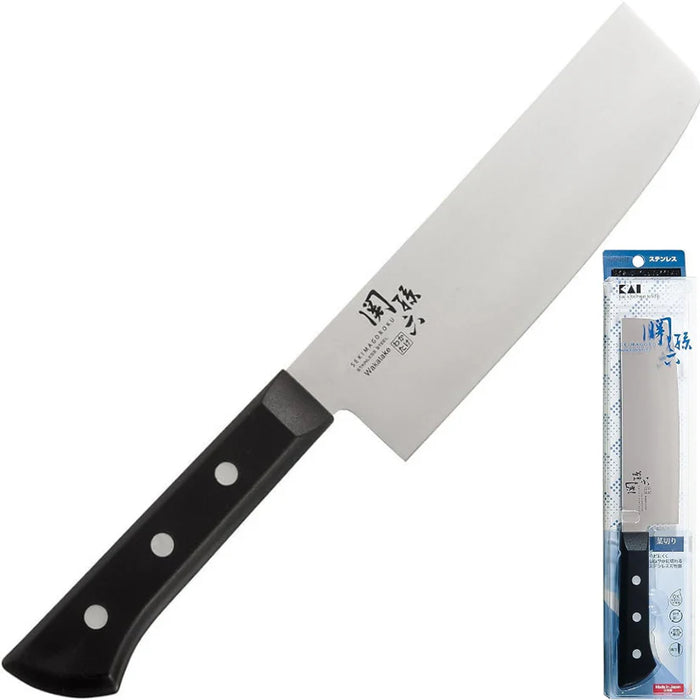 (現貨|全港免運)貝印 KAI-「關孫六」系列 入門系列刀具 不鏽鋼菜刀 165/180/210mm Wakatake Japanese Knife【日本製造】