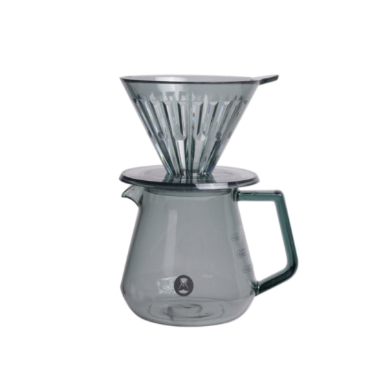 (現貨|全港免運) TIMEMORE泰摩 | 樹脂冰瞳濾杯套裝 咖啡壺組套裝【黑/透明】