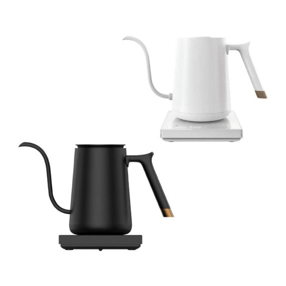 (現貨|全港免運)  Timemore 泰摩 - 魚Smart電子溫控細咀咖啡手沖壺 (600ml) 【220V 香港插頭|1年保養】