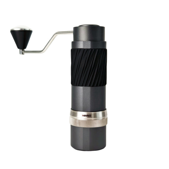 (現貨|全港免運) Hario - Alpha 合金鋼鍍鈦刀盤 a阿爾法手搖磨豆機 30g容量 (義大利頂級磨芯) AMS-TB【台灣限定款】