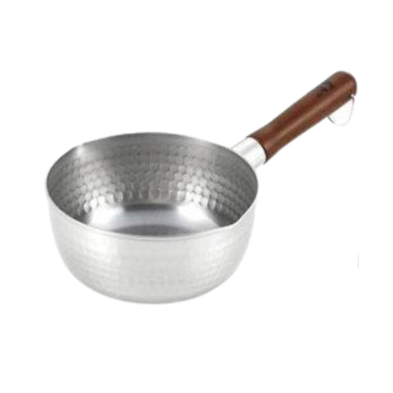 (現貨|全港免運) Yoshikawa 吉川 - 鄉技 木手柄不銹鋼雪平鍋 - 18/20cm【YJ2553/4】