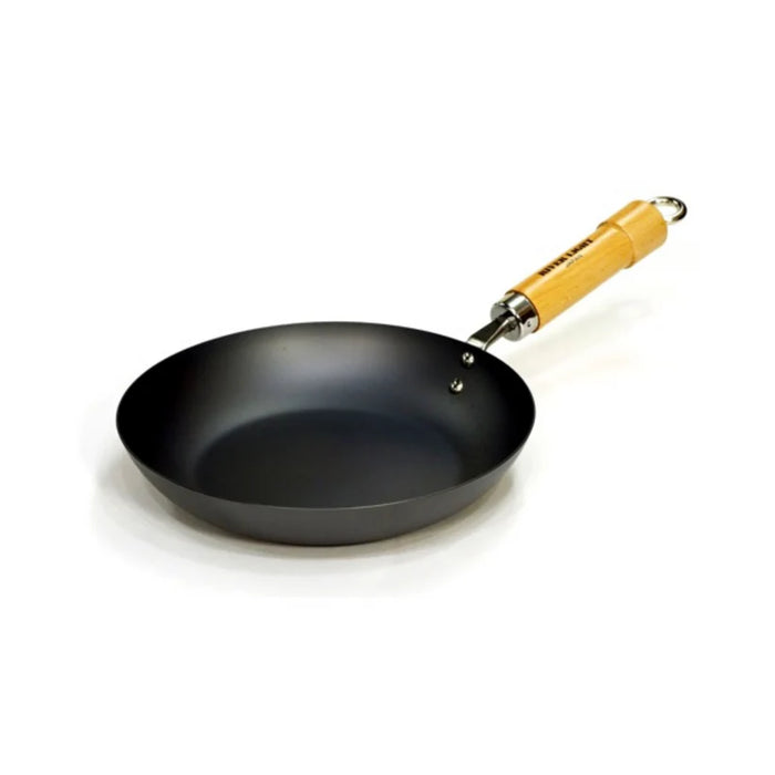 (現貨|全港免運)River Light-極JAPAN 日本製窒化極鐵煎鍋 平底鍋 24cm Iron Frying Pan(平行進口)