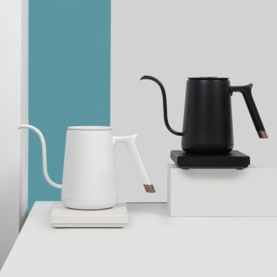 (現貨|全港免運)  Timemore 泰摩 - 魚Smart電子溫控細咀咖啡手沖壺 (600ml) 【220V 香港插頭|1年保養】