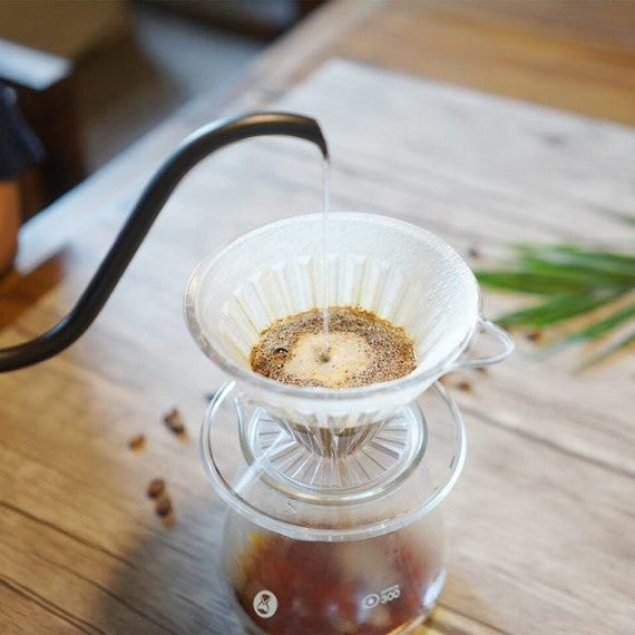 (現貨|全港免運) TIMEMORE泰摩 | 樹脂冰瞳濾杯套裝 咖啡壺組套裝【黑/透明】