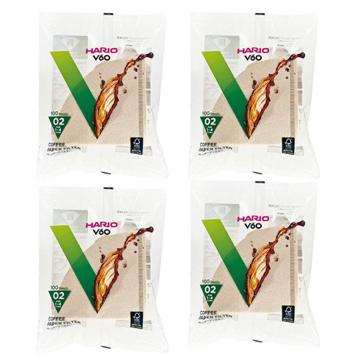 (現貨|全港免運) Hario - 200張 V60咖啡手沖濾紙 Coffee Paper Filter VCF-01/VCF-02【平行進口】
