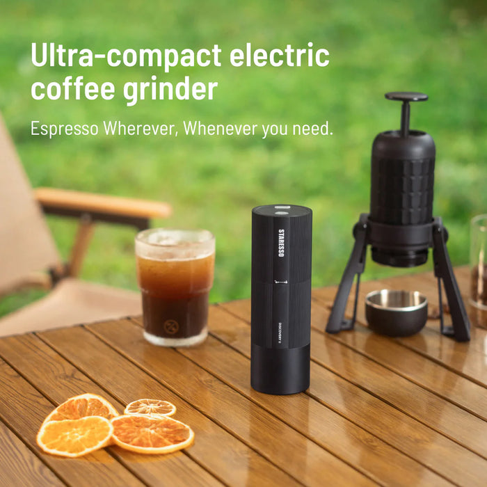 (現貨|全港免運) Staresso - D6E Black Discovery II 便攜充電式 電動咖啡豆磨 Electric Coffee Grinder【1年保養】