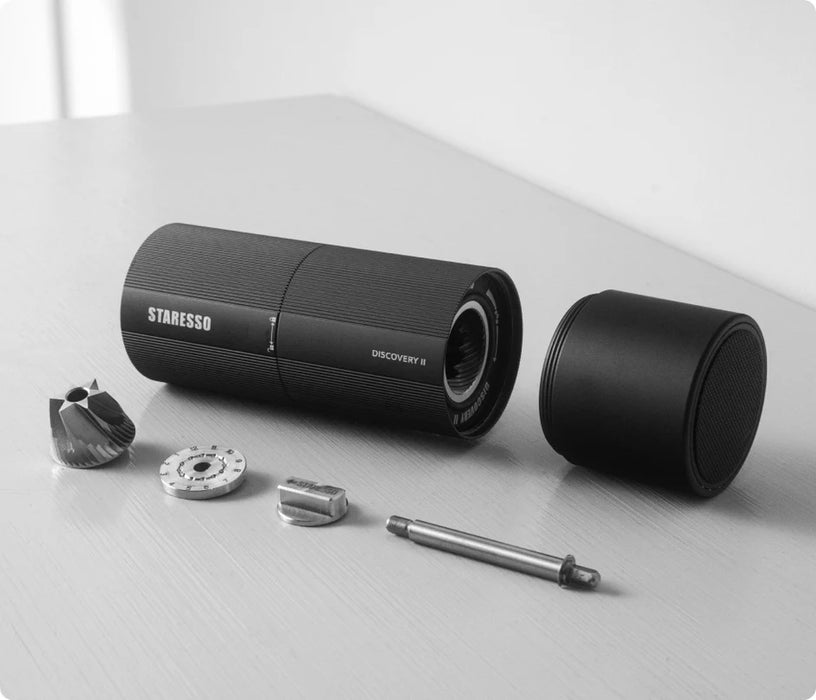 (現貨|全港免運) Staresso - D6E Black Discovery II 便攜充電式 電動咖啡豆磨 Electric Coffee Grinder【1年保養】