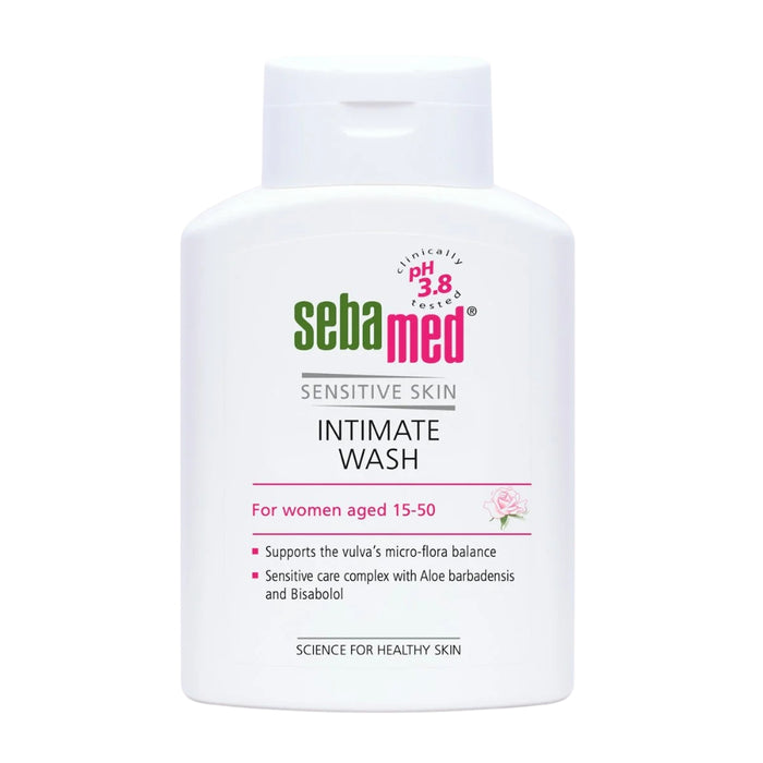 (現貨|全港免運) sebamed - 施巴女性護理潔液/私密處洗劑 (200ml, For Women 15-50) Intimate Feminine Wash pH3.8【平行進口】