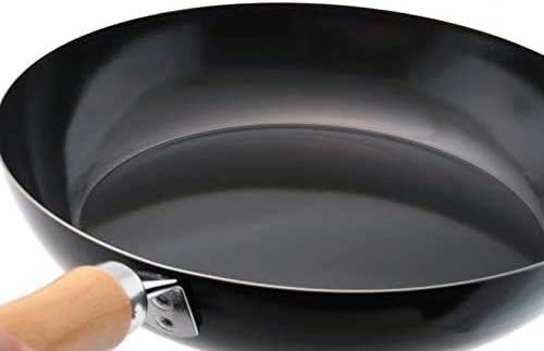 (現貨|全港免運) Pearl Metal - 木柄鐵製煎鍋平底鍋鑊 Frying Pan (26cm,HB-2403) 日本燕三條製 IH對應