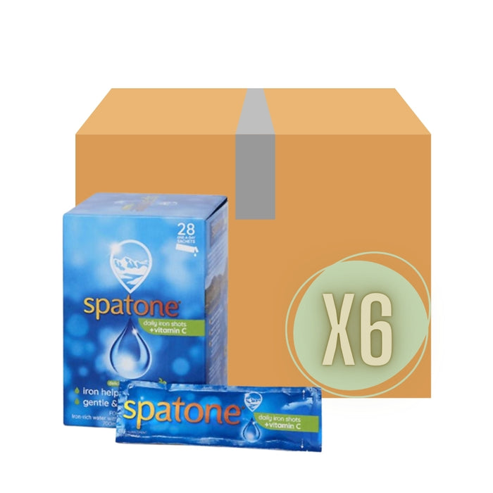 (現貨|全港免運) Spatone - 28日裝 天然鐵水 蘋果味 (每盒 25ml x 28包) 英國進口【平行進口】