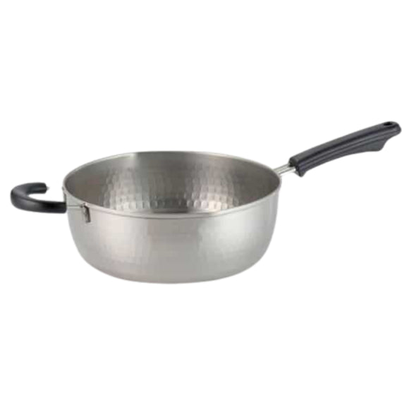 (現貨|全港免運) Yoshikawa 吉川 - 味壹 不鏽鋼雪平鍋 - 20/22/24cm【SJ3413/4/5】