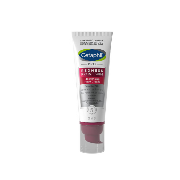 (現貨|全港免運) Cetaphil - PRO 泛紅舒緩抗敏祛紅修護保濕晚霜 Night Cream (50ml)【平行進口】