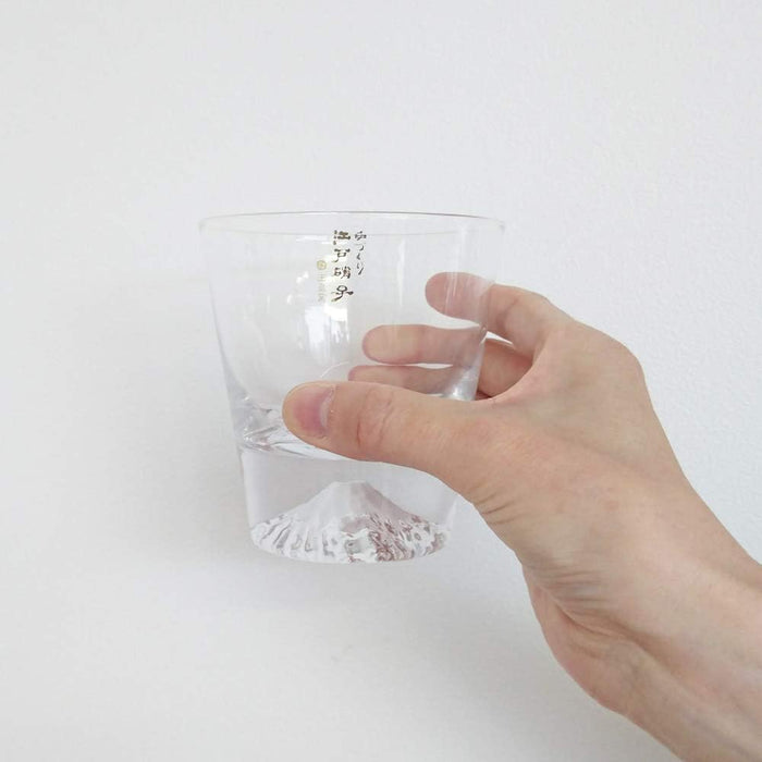 (現貨|全港免運) 田島硝子 - 江戸硝子富士山玻璃酒杯 Tajima Glass (270ml, TG15-015-R)【附真品證書卡】