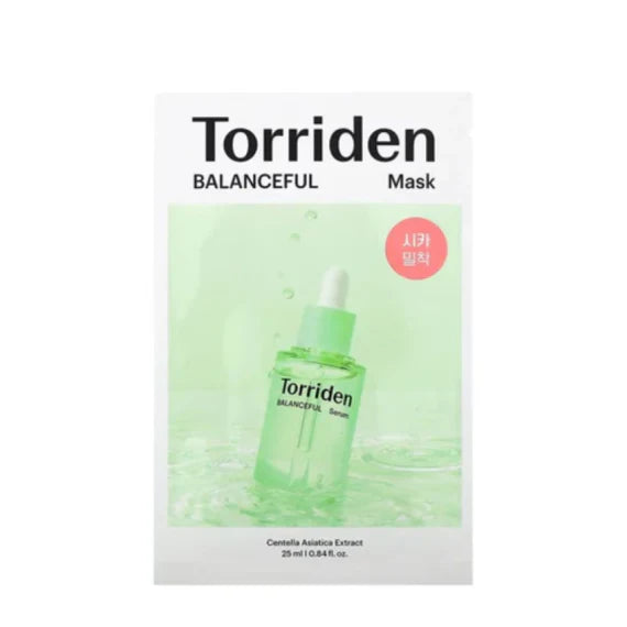 (現貨|全港免運)Torriden-積雪草保濕鎮靜面膜 10ea Balanceful Cica Mask Pack(平行進口產品)