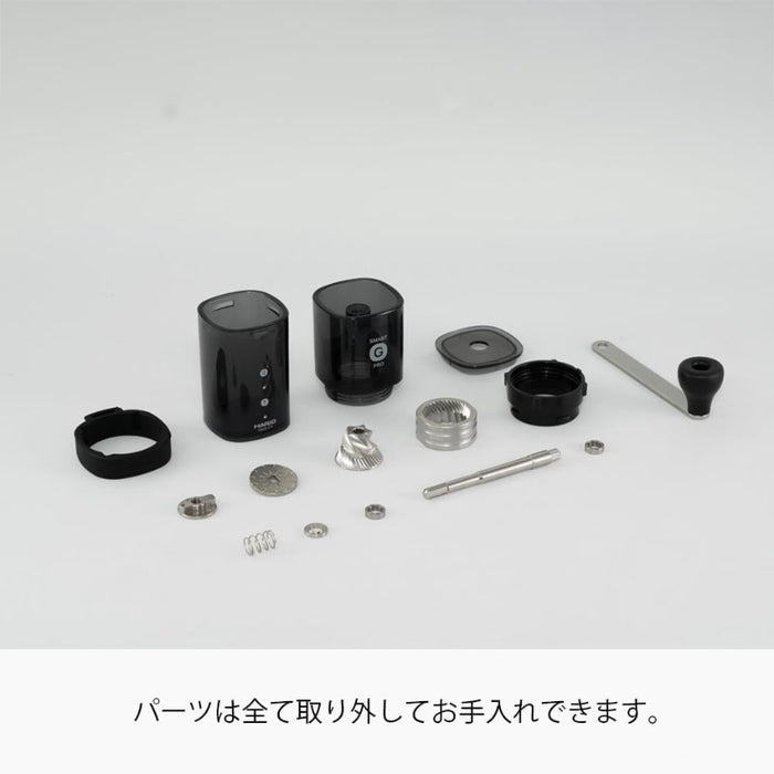 (現貨|全港免運) Hario - SMART-G Pro 輕巧手搖咖啡磨豆機 24g容量 (不銹鋼磨芯) MSGS-2-B【平行進口】