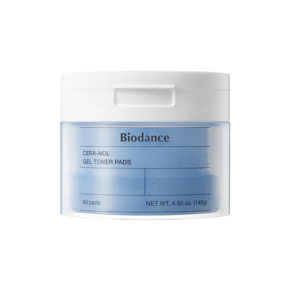 (現貨|全港免運) Biodance-舒緩鎮靜凝膠爽膚棉片 60pads Cera-nol Gel Toner Pad