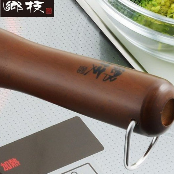 (現貨|全港免運) Yoshikawa 吉川 - 鄉技 木手柄不銹鋼雪平鍋 - 18/20cm【YJ2553/4】