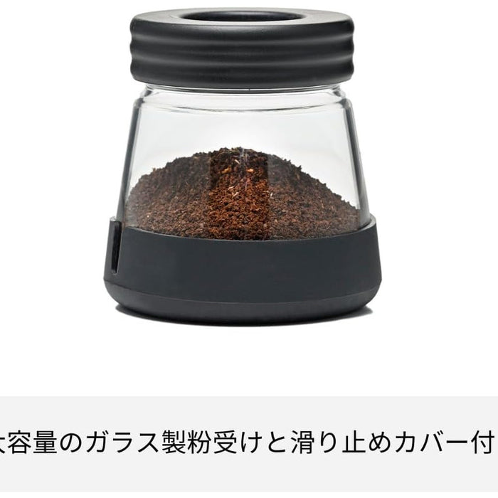 (現貨|全港免運) Hario - 2024新款 簡易手搖咖啡豆磨 Skerton N 100g容量 (陶瓷磨刀 玻璃粉槽) MSCSN-2-B【平行進口】