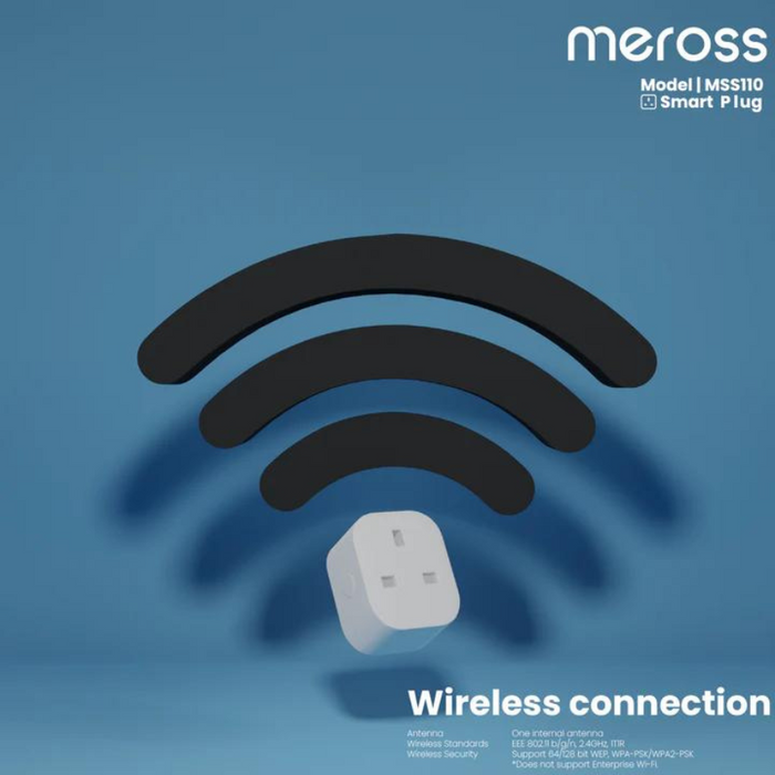 (現貨|全港免運) Meross - Smart Wi-Fi Plug Mini 單位智能插頭 MSS110【香港行貨|1年保養】