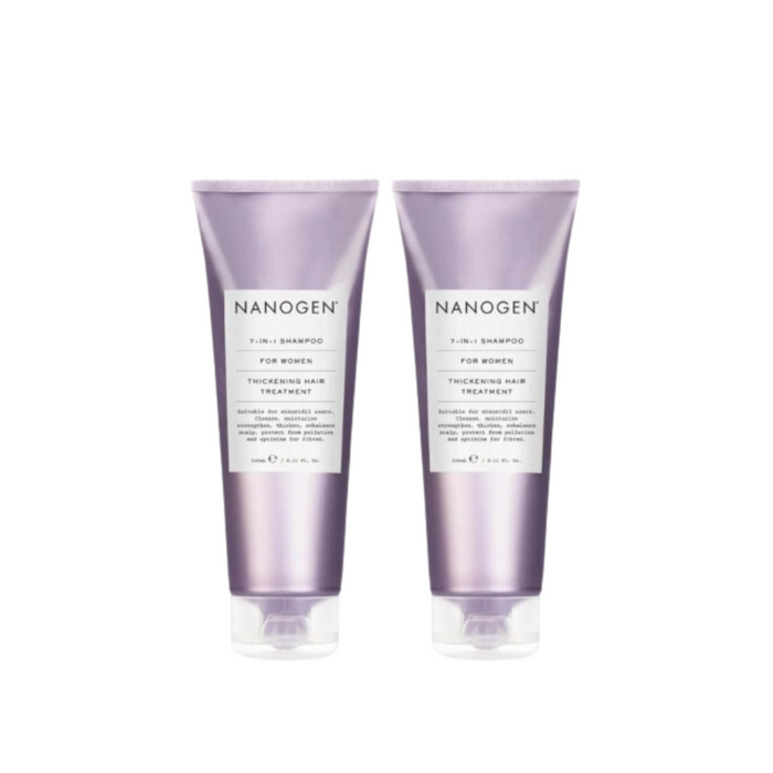 (現貨|全港免運) Nanogen - 女士7合1頭髮生長因子洗髮露 (240ml) 7in1 Shampoo LUXE for Women【平行進口】