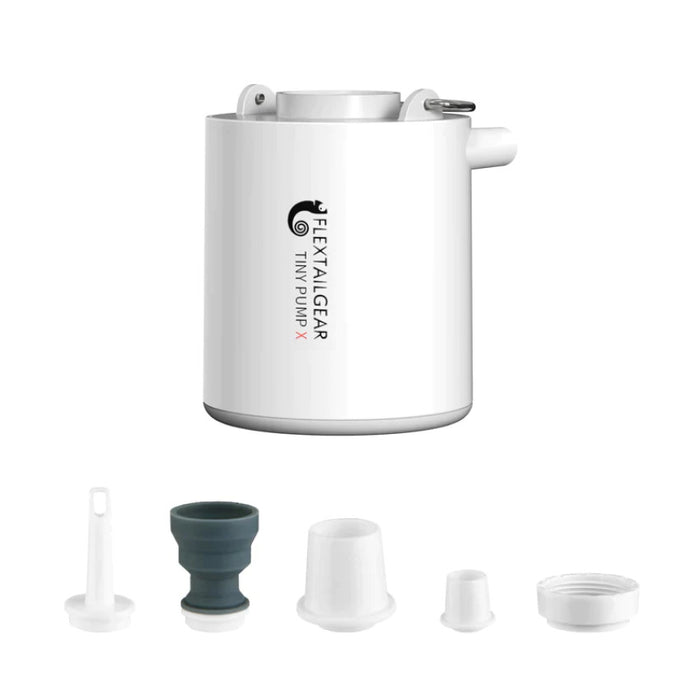 (現貨|全港免運) Flextailgear - 二合一迷你便攜電動抽充氣泵 (連露營燈) 旅行出外收納好幫手