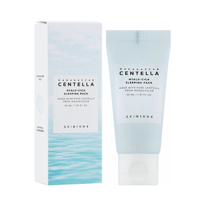 (現貨|全港免運)SKIN1004-馬達加斯加 積雪草玻尿酸睡眠面膜 100ml Hyalu-Cica Sleeping Pack(平行進口產品)