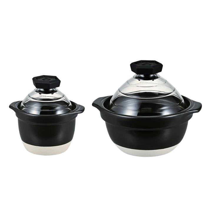 (現貨|全港免運) Hario - GOHANGAMA Glass Lid Rice Cooker 萬古燒陶瓷飯煲煮飯鍋 2024新款 日本製蛋形飯釜【平行進口】