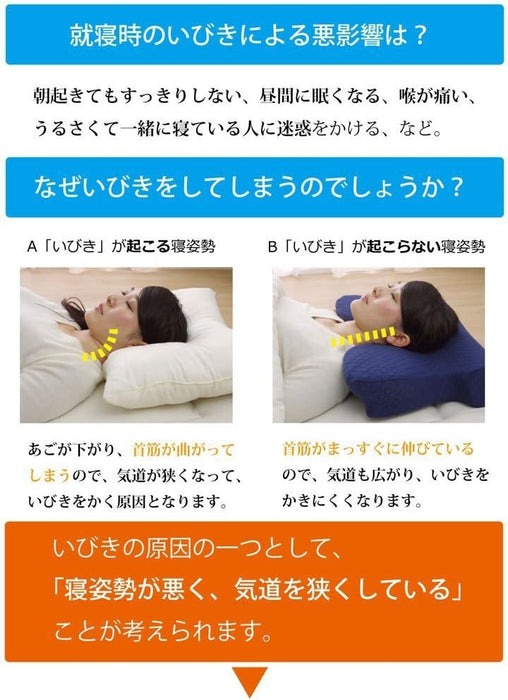 (現貨|全港免運) Ikehiko - 日本5Way Pillow 五用止鼻鼾快眠記憶枕頭 蝴蝶型 (35 x 64cm)