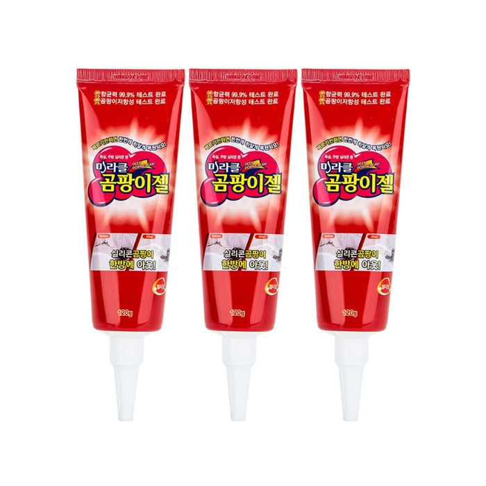 (現貨|全港免運) Miracle - 韓國製 家居除霉去黴菌除菌啫喱 強效除霉 一步根除黴菌 (120g)【多枝優惠】