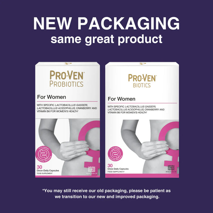 (現貨|全港免運) ProVen - 英國版 女性專用益生菌 + 蔓越莓 (30粒) Probiotic For Women【平行進口】