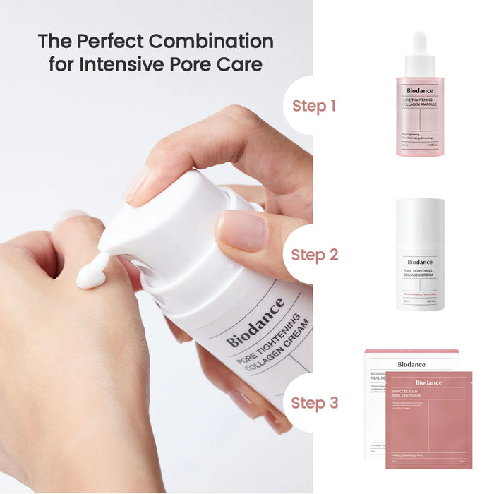 (現貨|全港免運) Biodance-收縮毛孔膠原蛋白面霜 50ml Pore Tightening Collagen Cream(平行進口產品)