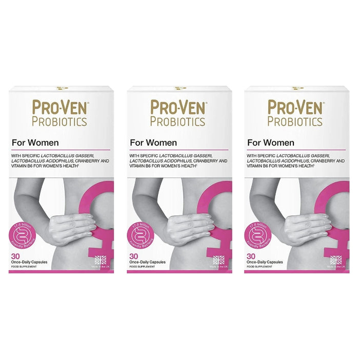 (現貨|全港免運) ProVen - 英國版 女性專用益生菌 + 蔓越莓 (30粒) Probiotic For Women【平行進口】