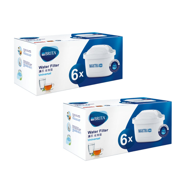 (現貨|全港免運) Brita - MAXTRA+ Universal 全效型濾芯 德國製濾水壺濾芯 (6個裝)【平行進口】