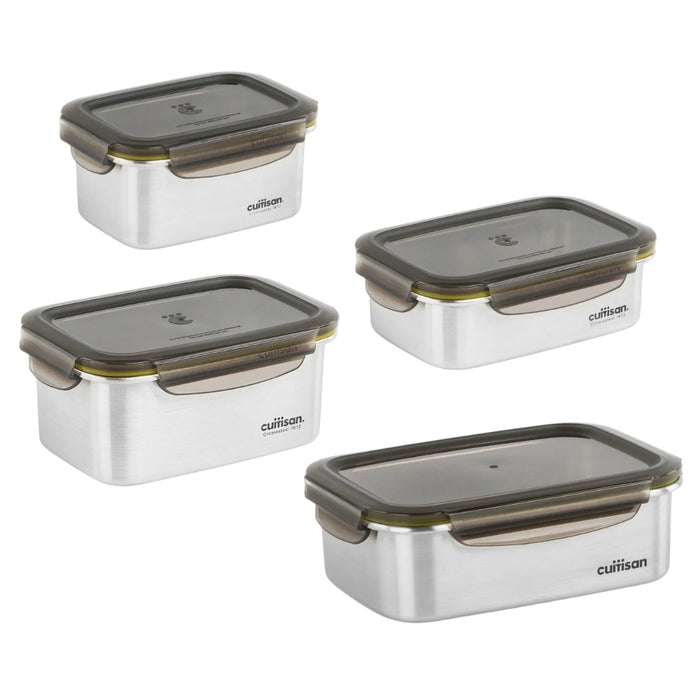 (現貨|全港免運) Cuitisan - Signature 316不銹鋼 飯盒餐盒午餐盒 可微波爐翻熱 Lunch Box Rectangle 韓國製 (長方形)