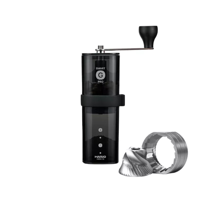(現貨|全港免運) Hario - SMART-G Pro 輕巧手搖咖啡磨豆機 24g容量 (不銹鋼磨芯) MSGS-2-B【平行進口】