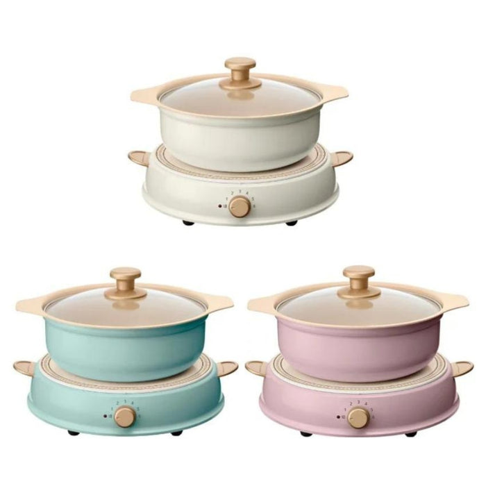 (現貨|全港免運) Iris Ohyama - Ricopa IH 電磁爐 (3L) 馬卡龍色系【香港行貨|1年保養】