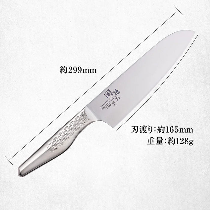 (現貨|全港免運) KAI - 貝印 關孫六匠創 一體成形三德刀 多用途型廚刀 (165mm) AB5156 日本製【平行進口】