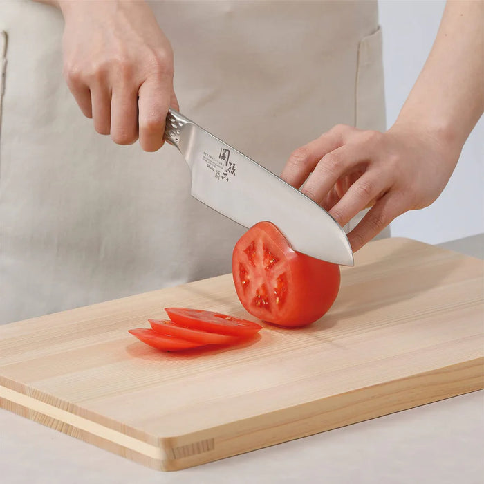 (現貨|全港免運) KAI - 貝印 關孫六匠創 一體成形三德刀 多用途型廚刀 (165mm) AB5156 日本製【平行進口】