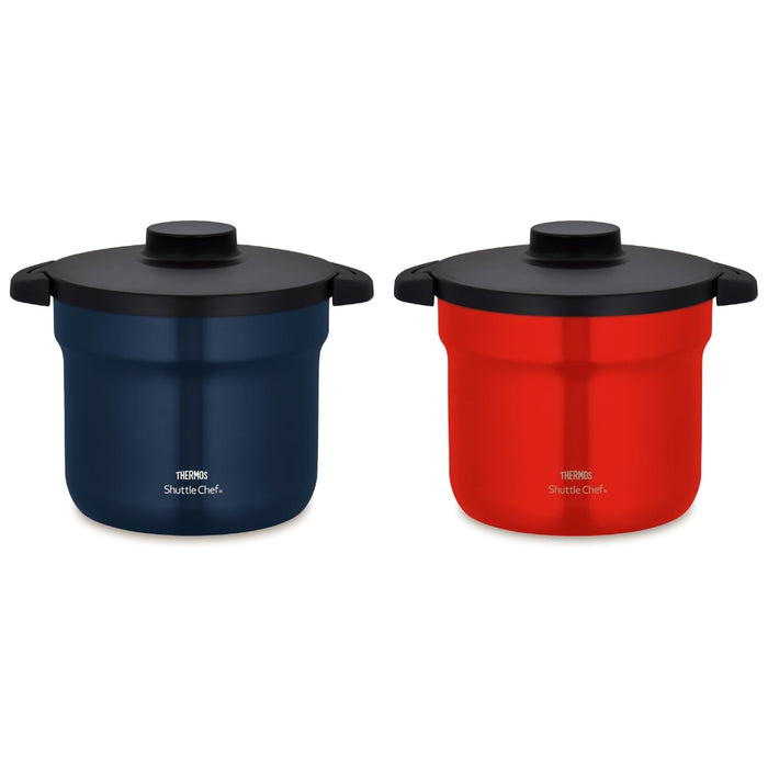 (現貨|全港免運) Thermos - 日本版2024款 4.3L "new Shuttle Chef" 真空保溫調理煲燜燒鍋 4-6人用 KBJ-4502【平行進口】
