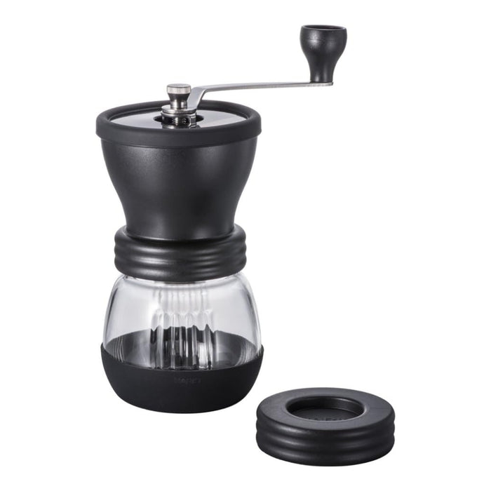(現貨|全港免運) Hario - 簡易手搖咖啡豆磨 100g容量 (陶瓷磨刀 玻璃粉槽) MSCS-2B【平行進口】