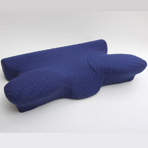 (現貨|全港免運) Ikehiko - 日本5Way Pillow 五用止鼻鼾快眠記憶枕頭 蝴蝶型 (35 x 64cm)