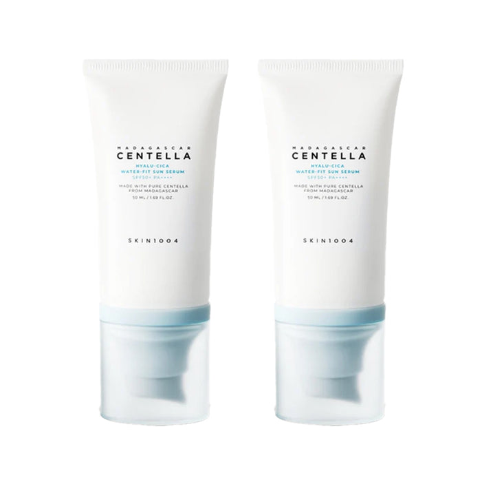 (現貨｜全港免運)SKIN1004-馬達加斯加積雪草玻尿酸 水凝防曬精華 SPF50 PA++++ 50ml Madagascar Centella Hyalu-Cica Water-Fit Sun Serum【平行進口產品】