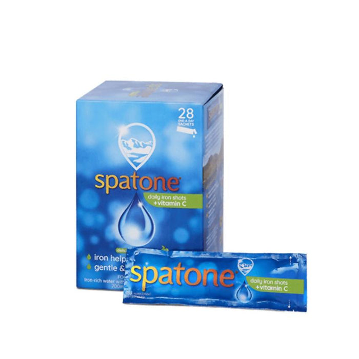 (現貨｜全港免運) Spatone - 28日裝 天然鐵水 蘋果味 (每盒 25ml x 28包)【平行進口】