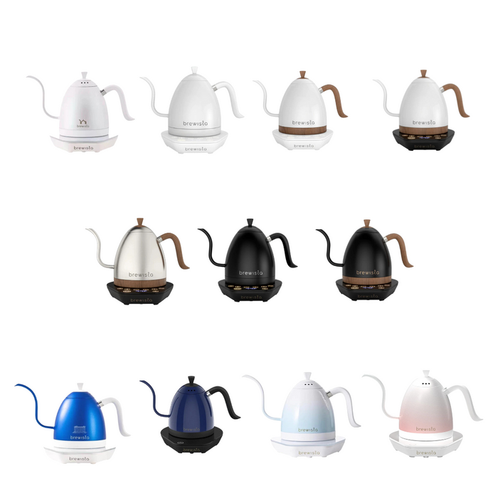 (現貨｜全港免運) Brewista - Artisan 細長嘴電子溫控手沖壺 (600ml) Electric Kettle 三代壺 11色可選【香港插頭｜1年保養】