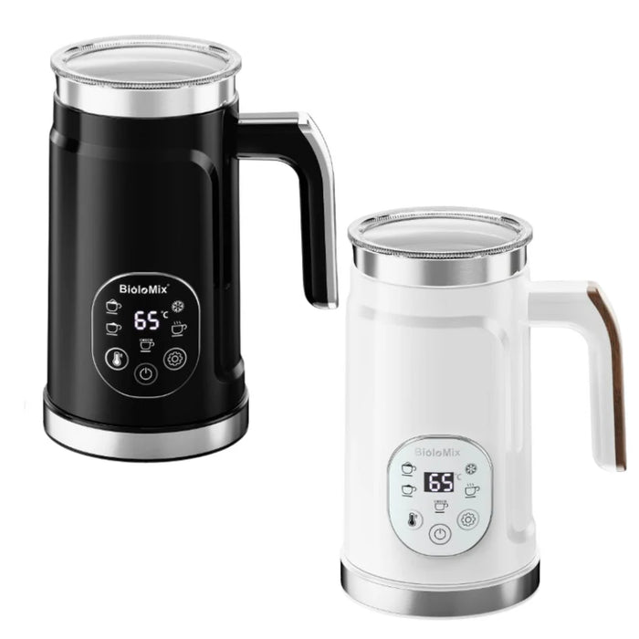 (現貨｜全港免運)Biolomix-5合1電子全自動奶泡機 發泡器 5-in-1 Milk Frother BMF102E 黑/白色【半年保養】