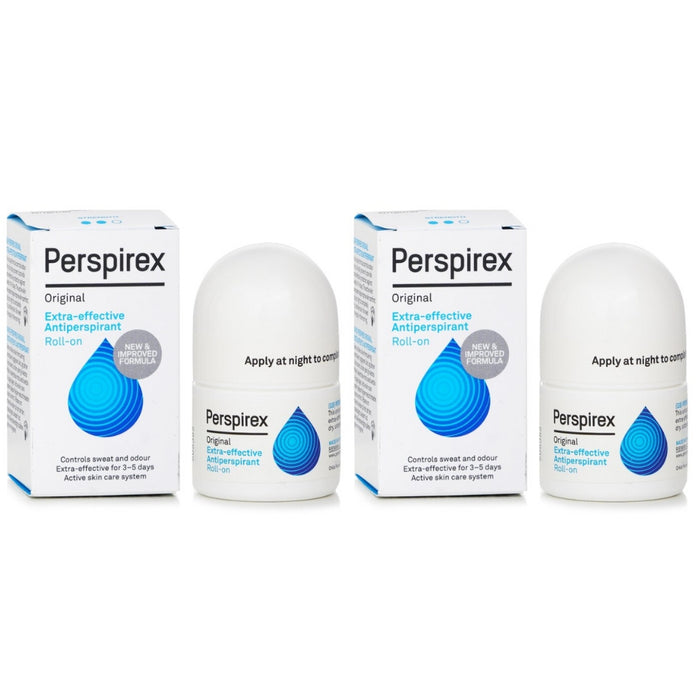 (現貨｜全港免運) Perspirex - Antiperspirant Roll-On 百汗消 長效滾珠止汗滾珠 滾珠止汗液 (20ml x2枝)