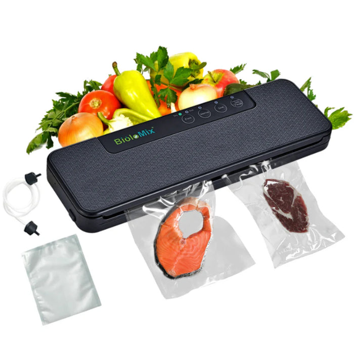 (現貨｜全港免運)Biolomix-乾濕兩用食物真空袋小型封口機 Vacuum Sealer W230 黑/白色【半年保養】