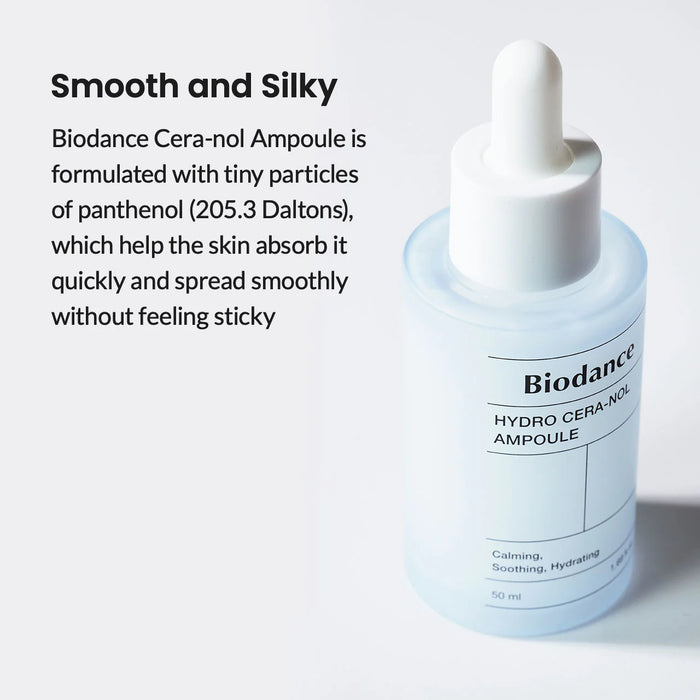 (現貨｜全港免運) Biodance-強效保濕鎮靜精華 50ml Hydro Cera-nol Ampoule（平行進口產品）